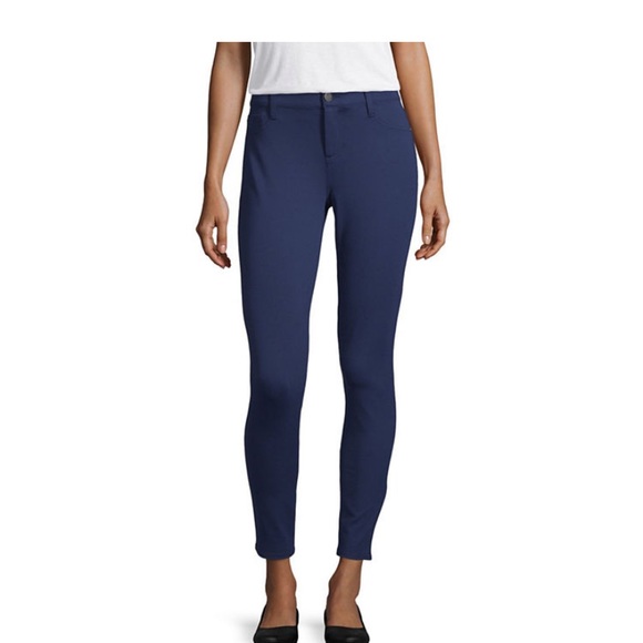 a.n.a Pants - A.N.A WOMEN'S COMFORT SKINNY PANTS IN NAVY SIZE SMALL TALL